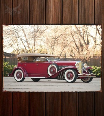 Металлическая табличка Duesenberg J 315 Dual Cowl Phaeton LWB by Murphy